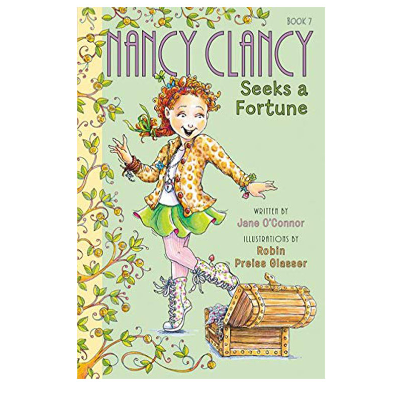 【现货】（售完下架）Fancy Nancy: Nancy Clancy Seeks a Fortune，英文原版图书籍进口正版 Jane O'Connor青少年读物（绝版）-封面