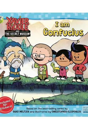 【现货】Xrsm: 我是孔子Xrsm: I Am Confucius英文进口原版章节书儿童图书籍6-9岁Degennaro  Gabriella