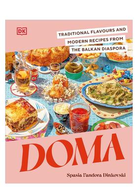 【预售】多玛： 散居巴尔干地区的传统风味和现代食谱  Traditional Flavours and Modern Recipes 英文进口原版餐饮美食图书Pand