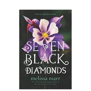 英文原版 青少年读物 Seven Marr Melissa 图书籍进口正版 七颗黑色钻石 Diamonds Black 现货