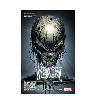 【预售】毒液 卷4:毒液岛 Venom By Donny Cates Vol. 4: Venom Island 英文漫画进口原版图书籍外文正版 漫威Marvel