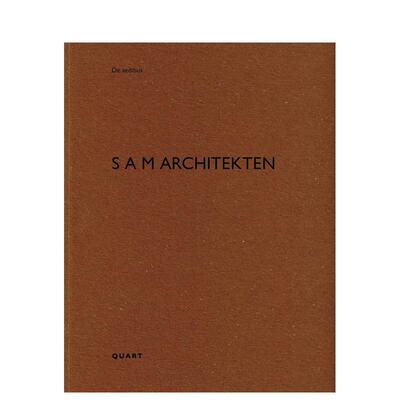 【预售】s a m建筑师事务所：建筑论丛 s a m architekten:De aedibus英文进口原版建筑设计图书Heinz Wirz外文正版