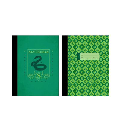 【预售】哈利·波特：斯莱特林笔记本套装（共2册） Harry Potter: Slytherin Composition Notebook Set英文进口原版笔记本Noteb