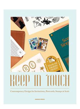 【预售】让设计自邮：信函票戳的现代设计 Keep in Touch 英文进口原版工业产品设计图书SANDU外文正版