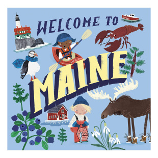 Maine 欢迎来到缅因 图书籍进口正版 Welcome 英文原版 儿童绘本 现货