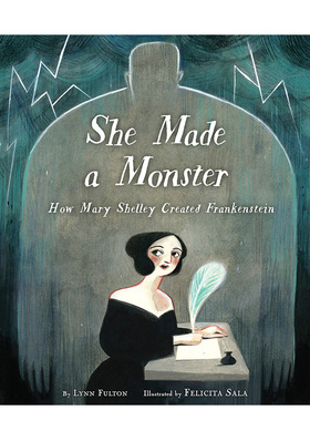 【现货】她造了一个怪物She Made a Monster 插画家Felicita Sala英文绘本