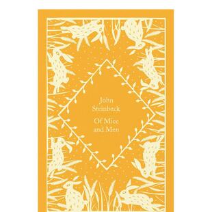 【预售】【Little Clothbound Classics-Spring】Of Mice and Men文原版图书籍进口正版 Steinbeck, John 世界文学