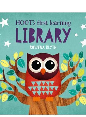 【现货】猫头鹰Hoot的学习图书馆Hoot Learning Library英文进口原版儿童绘本图书Rowena Blyth百科