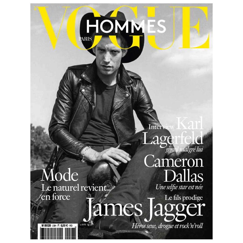 【订阅】VOGUEHOMMES法国法文原版男性时尚杂志年订2期 D328