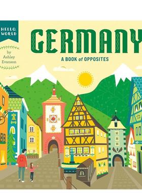 【现货】【你好,世界】德国：反义词书【Hello, World】Germany: A Book of Opposites英文儿童图书籍进口原版Penguin Workshop3-