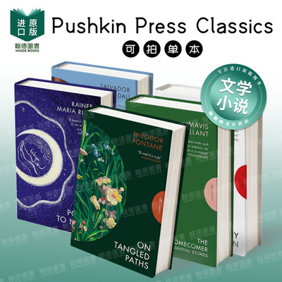 Hidden Faces隐藏的面孔 萨尔瓦多·达利/ 英文进口原版文学小说外文图书Pushkin Press Classics