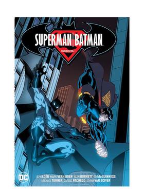 【预售】超人与蝙蝠侠 精选集 卷1 Superman/Batman Omnibus Vol. 1 英文进口原版漫画 Jeph Loeb
