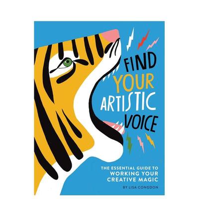 【现货】寻找你的艺术之声Find Your Artistic Voice英文进口原版儿童图书6-9岁艺术启蒙Lisa Congdon