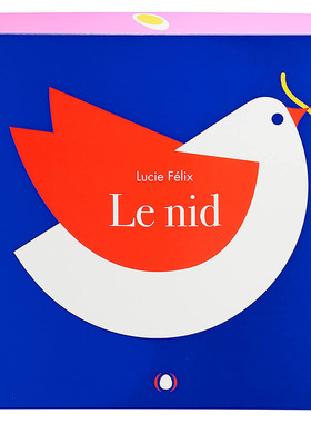 【现货】【翰德原版】Le nid，巢穴（手风琴书） 法文原版图书籍进口正版 Lucie Félix 立体书