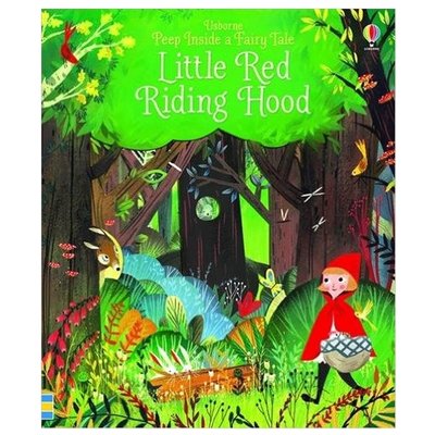 【预售】Peep Inside The Little Riding Hood 小红帽 英文原版图书籍正版 儿童绘本 peep inside偷偷看里面 系列 Anna Milbourne