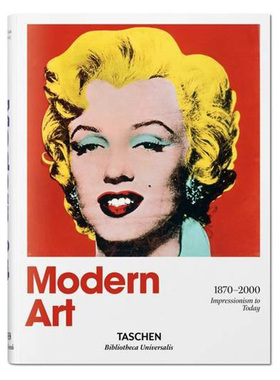 【现货】[TASCHEN出版]Modern Art 1870-2000 现代艺术画册书 英文原版进口