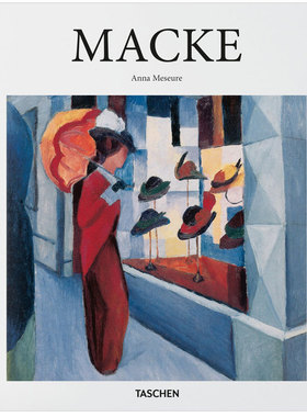 【现货】绝版[TASCHEN出版] Macke 奥古斯特马科 August Macke 马克 德国艺术画家 表现主义 原版 图书籍进口 画册 画集 作品集
