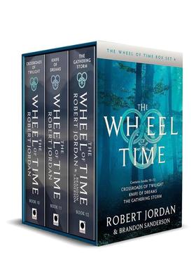 【预售】时光之轮 套装 #10-12 The Wheel Of Time Box Set 4 Robert Jordan传奇奇幻著作英文进口原版文学小说Robert Jordan外文
