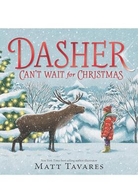 【预售】迫不及待地迎接圣诞节 Dasher Can't Wait for Christmas 原版英文儿童绘本
