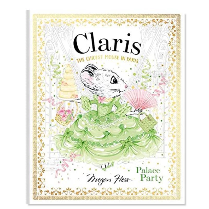 【预售】【Claris】宫殿派对：时髦鼠鼠游巴黎5 【Claris】Palace Party: The Chicest Mouse in Paris vol.5英文儿童绘本原版图