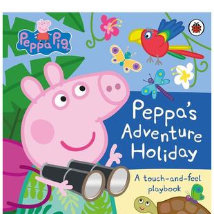 Pig Peppa’s Adventure Ladybird3 小猪佩奇：冒险假期Peppa Holiday英文儿童图书籍进口原版 6岁 现货