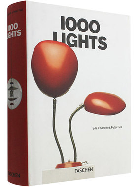 【现货】[TASCHEN出版]1000 Lights: BU (Bibliotheca Universalis) 1000个灯 产品设计 室内装饰 英文原版图书籍进口正版