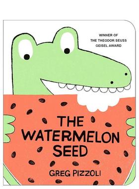【预售】西瓜种子The Watermelon Seed英文进口原版图书儿童绘本Greg Pizzoli3-6岁