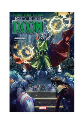 【预售】杜姆天下一统 One World Under Doom英文漫画进口原版图书籍正版 漫威Ben Harvey  Ryan North  R.B. Silva