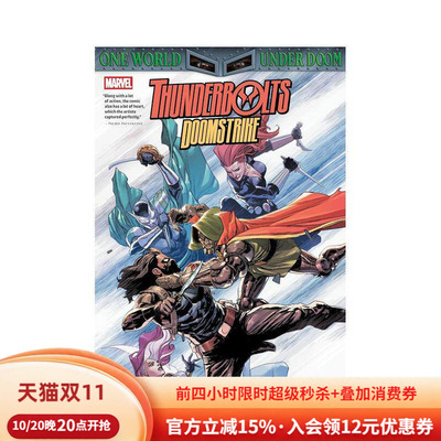 【预售】雷霆特工队：末日打击 Thunderbolts: Doomstrike英文漫画进口原版图书籍正版 漫威Leinil Yu  Collin Kelly  Jackson La