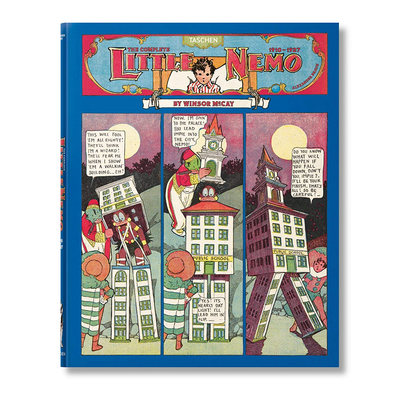 【现货】温瑟·麦凯：小尼莫1910-1927全集 Winsor McCay Little Nemo（绝版）