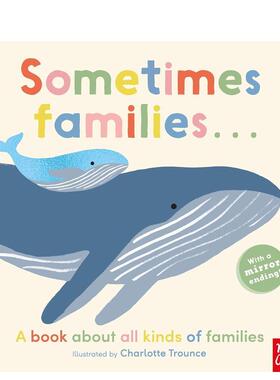【预售】家庭有时候Sometimes Families . . .英文进口原版儿童绘本图书Charlotte Trounce百科
