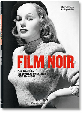 【预售】 TASCHEN Bibliotheca Universalis Film Noir 黑色电影 黑暗幽静优雅的银幕世界 摄影画册 英文原版正版 Fleur McHarg