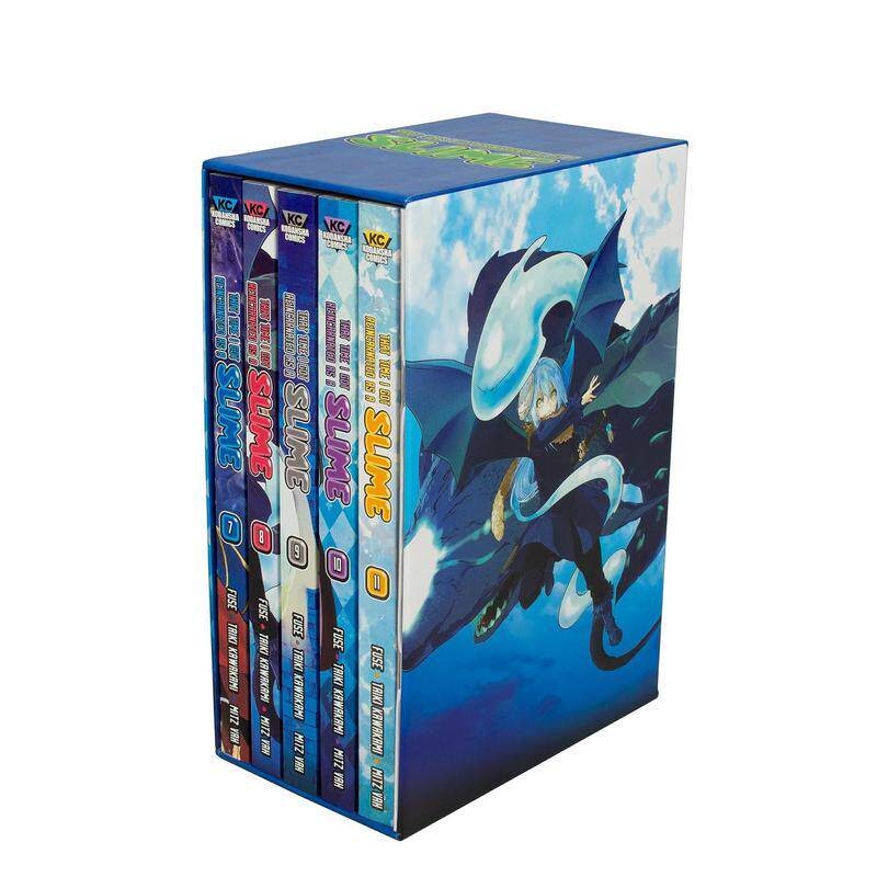 【预售】关于我转生变成史莱姆这档事 盒装2(7-11卷) That Time I Got Reincarnated as a Slime Season 1 英文进口原版漫画书图