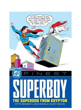 【预售】DC漫画 超级男孩：来自氪星的超级狗 【DC Finest】 Superboy: The Superdog from Krypton 英文进口原版漫画图书 Otto B