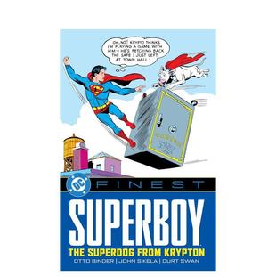 英文进口原版 DC漫画 超级狗 Superboy Krypton 漫画图书 from 超级男孩：来自氪星 Superdog The Otto Finest 预售