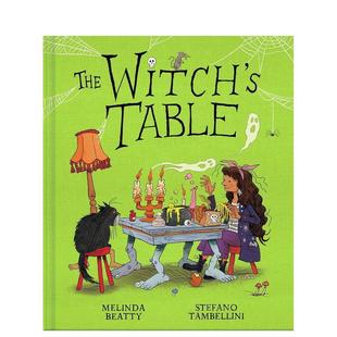 for 现货 Table Witch 餐桌 Kids Book 英文进口原版 Magical 趣味魔法绘本 Picture 女巫 儿童绘本图书littl Funny