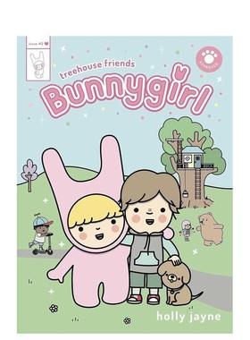 【预售】兔子女孩 树屋朋友Bunnygirl: Treehouse Friends英文进口原版儿童漫画图书6-9岁Holly Jayne