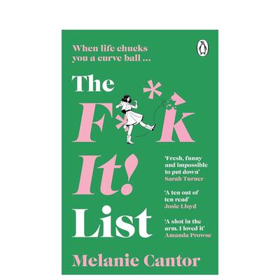 【预售】滚蛋列表 The F**k It! List 英文进口原版文学小说Cantor  Melanie 外文图书籍
