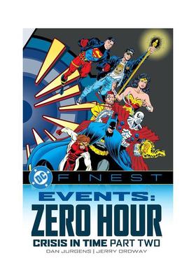 【现货】DC漫画 零时大事件 卷2 【DC Finest】Events: Zero Hour Part Two 英文进口原版漫画图书 Dan Jurgens  Jerry Ordway