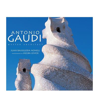 【预售】安东尼奥·高迪 Antonio Gaudi 英文进口原版建筑设计图书Juan Bassegoda Nonell外文
