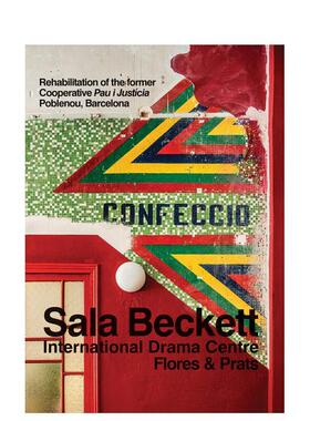 【现货】巴塞罗那建筑事务所Flores & Prats Flores & Prats: Sala Beckett 英文进口原版建筑设计图书Toni Casares  Ricardo Flo