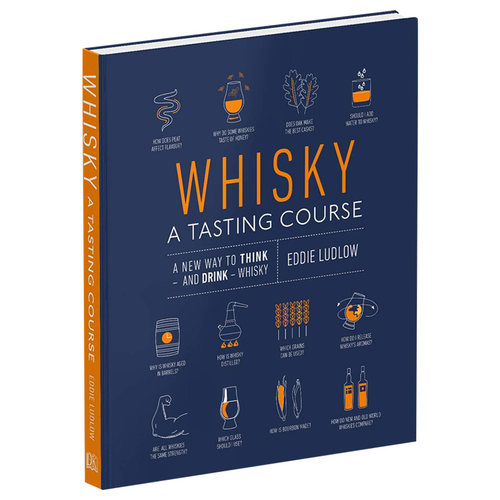 【现货】Whisky A Tasting Course 威士忌品酒课程  酒文化指南 生活类 英文原版图书籍进口正版 Eddie Ludlow