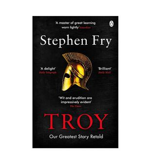 Greek 预售 Fry Myths 人文历史Stephen 特洛伊 英文进口原版 油炸叔希腊神话 Fry外文图书籍 Stephen Troy