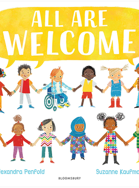 【现货】 All Are Welcome 欢迎光临 英文原版图书籍进口正版 儿童绘本3-6岁 Alexandra Penfold插画家 亲子睡前阅读读物3-6岁