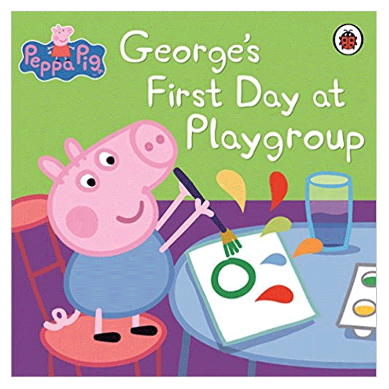 【现货】 peppapig英文版绘本小猪佩奇George’sFirstDayatPlaygroup粉红猪小妹乔治在幼儿园的第一天英文儿童绘本 书籍/杂志/报纸 原版其它 原图主图