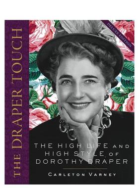 【预售】织物艺术手法 Draper Touch， The 英文进口原版室内设计装饰图书Carleton Varney