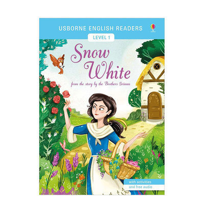 【预售】【LV1】 Snow White 白雪公主 英文原版图书籍进口正版 儿童故事绘本 分阶阅读 Usborne出版系列 Grimm Brothers