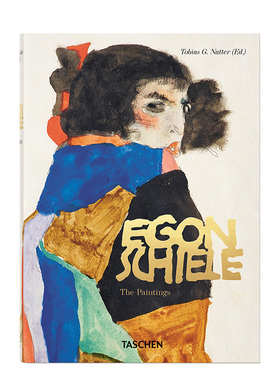 【现货】 Taschen出版40周年纪念版 Egon Schiele.The Paintings.40th Ed 埃贡席勒绘画作品全集 英文书 画册集 Tobias G.Natter