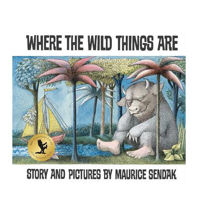 【预售】【莫里斯·桑达克】野兽国 Where The Wild Things Are 进口原版英文儿童绘本3岁-6岁Sendak  Maurice外文正版图书