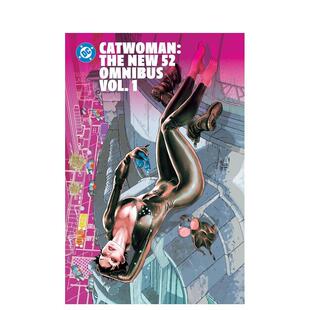 【预售】猫女：新52合集 卷1 Catwoman: The New 52 Omnibus Vol. 1 英文漫画进口原版图书籍外文正版DC